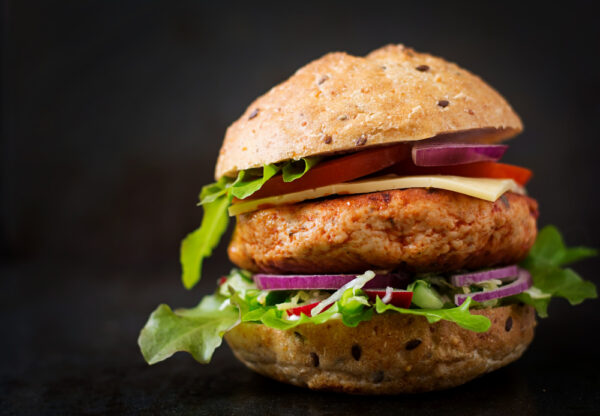 Peri peri Paneer Burger