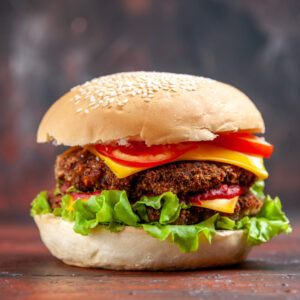Veg Coleslaw Burger