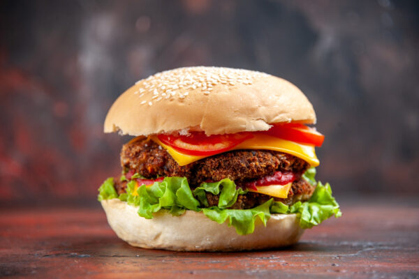 Veg Coleslaw Burger