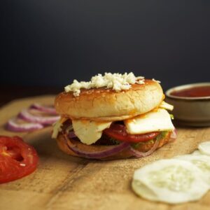 Peri Peri Veg burger