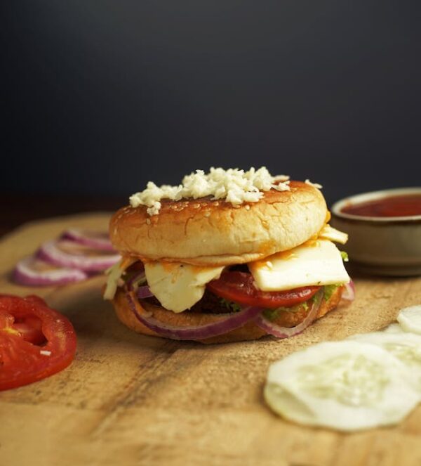 Peri Peri Veg burger