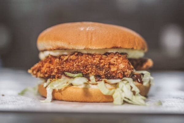Peri peri Chicken Burger